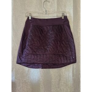 Mountain‎ Hardwear Quilted Skort Athletic Skirt Purple Puffer Small